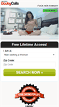 Mobile Screenshot of freelifetimebootycalls.com